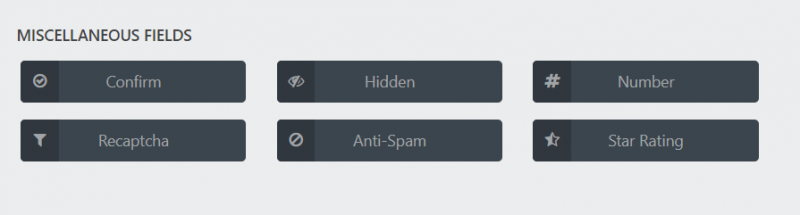 anti spam field in Ninja Forms