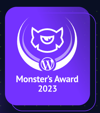 Monster's Award 2023 logo
