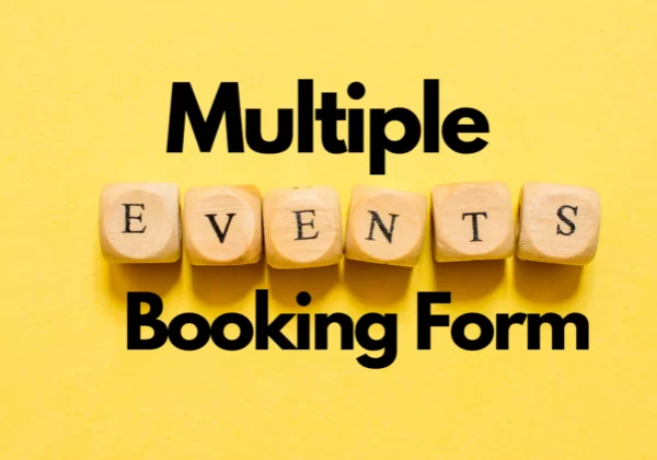 Book Multiple Events in one WordPress Form