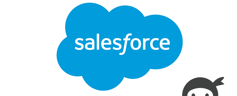 Salesforce and Ninja Forms logo